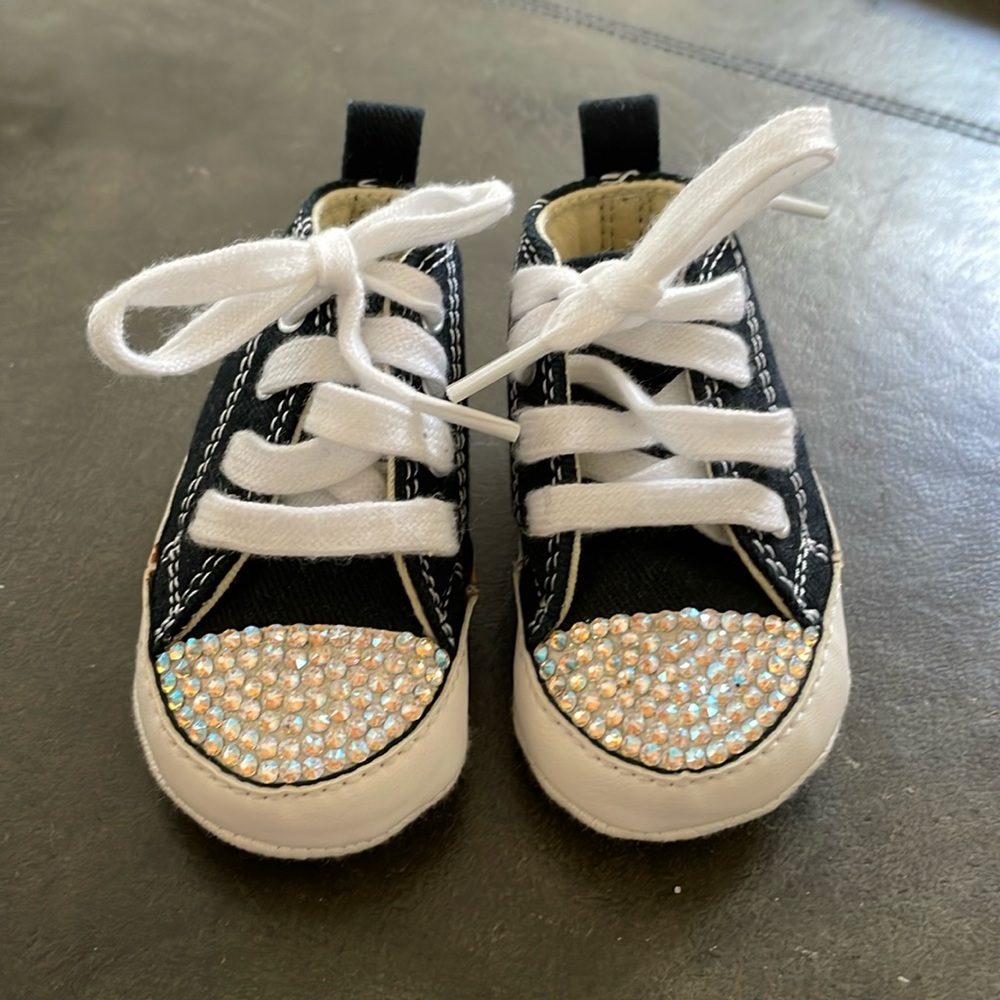 Converse All Star Baby shoes, brand new never worn. Studded for extra SAS! :)